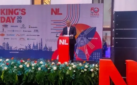 سفير هولندا يعبّر عن تقديره للشراكة الاستراتيجية مع مصر ويشيد بجهود القاهرة في إنهاء النزاع