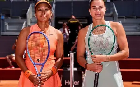 سابالينكا تتألق أمام أوساكا وتصل إلى ربع النهائي في بطولة مدريد للتنس