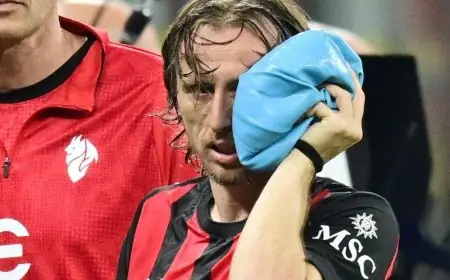 مودريتش يجري عملية جراحية ناجحة في الوجه ويعود للتألق مجددًا