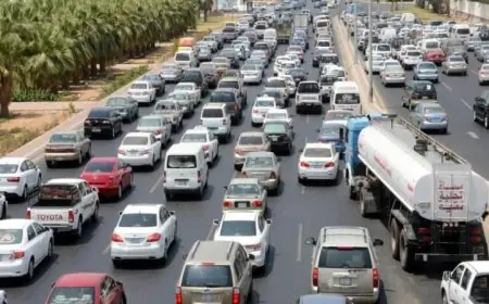 النشرة المرورية تكشف عن أماكن الازدحام الشديد في كافة محاور القاهرة والجيزة