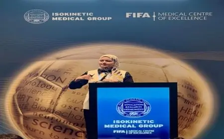 حياة طه تعقد محاضرة مميزة في مؤتمر Isokinetic العالمي للطب الرياضي بأثينا برعاية فيفا