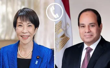 الرئيس السيسي يشدد على أهمية الحل السلمي للأزمات في المنطقة خلال لقائه برئيسة وزراء اليابان