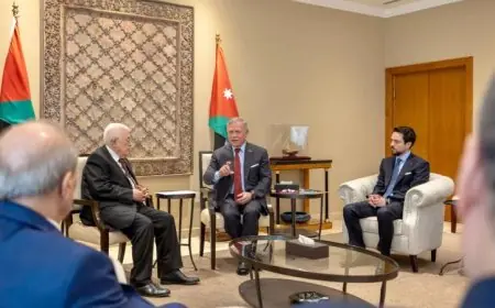 الملك الأردني يطالب بتأسيس الدولة الفلسطينية لتحقيق الاستقرار الإقليمي