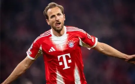 دوري أبطال أوروبا هاري كين يسجل الهدف الأول لبايرن ميونخ أمام باريس سان جيرمان في نصف النهائي فيديو