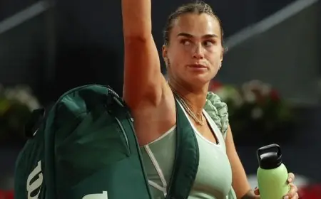 سابالينكا تُفاجئ الجميع وتخرج من ربع نهائي بطولة مدريد للتنس