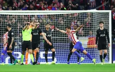 أتلتيكو مدريد يواجه أرسنال في معركة نصف نهائي دوري أبطال أوروبا