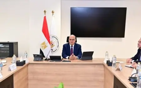 وزير الرى يستعرض مع السفير الفرنسى تعزيز التعاون في إدارة الموارد المائية بين مصر وفرنسا
