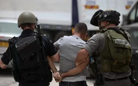 الاحتلال الإسرائيلي يعتقل 17 فلسطينياً على الأقل من مدن الضفة الغربية