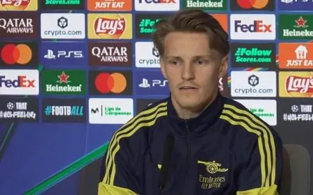 أودريجارد يؤكد استعداد فريقه لمواجهة أتلتيكو كقوة قوية في مشوار التأهل لنهائي دوري أبطال أوروبا