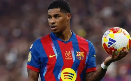 ناد إنجليزي يستعد للظفر برأس راشفورد من برشلونة