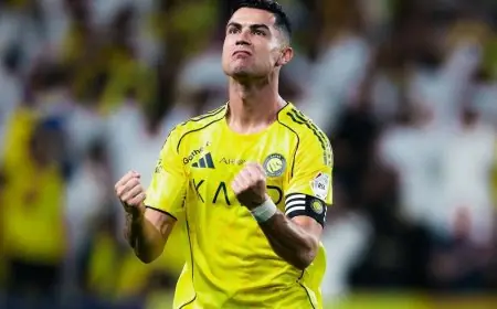 رونالدو يحقق الفوز للنصر أمام الأهلي ويواصل السعي نحو اللقب