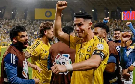 ملخص شامل وأهداف مباراة النصر وأهلي جدة في دوري روشن السعودي بفوز النصر 2-0