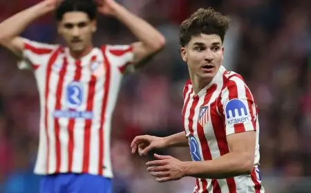 خوليان ألفاريز يتألق ويتفوق على ميسي في دوري أبطال أوروبا