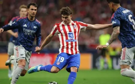 ألفاريز يسجل رقماً قياسياً تاريخياً لأتلتيكو مدريد في دوري أبطال أوروبا