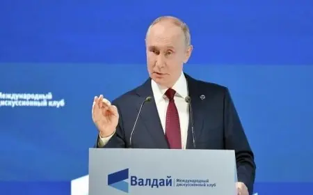 بوتين يعلن استعداد روسيا لتعزيز التعاون الدولي في الطاقة النووية السلمية