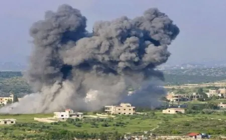 غارات إسرائيلية مستمرة تستهدف محطة مياه ومنتجع سياحي جنوب لبنان