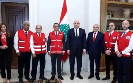 الرئيس اللبناني يدعو المجتمع الدولي للضغط على إسرائيل لوقف استهداف المدنيين والمسعفين