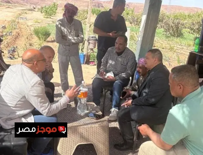 وزير الزراعة يأمر بتقديم الدعم الفوري للمتضررين من سيول وادي سعال في سانت كاترين