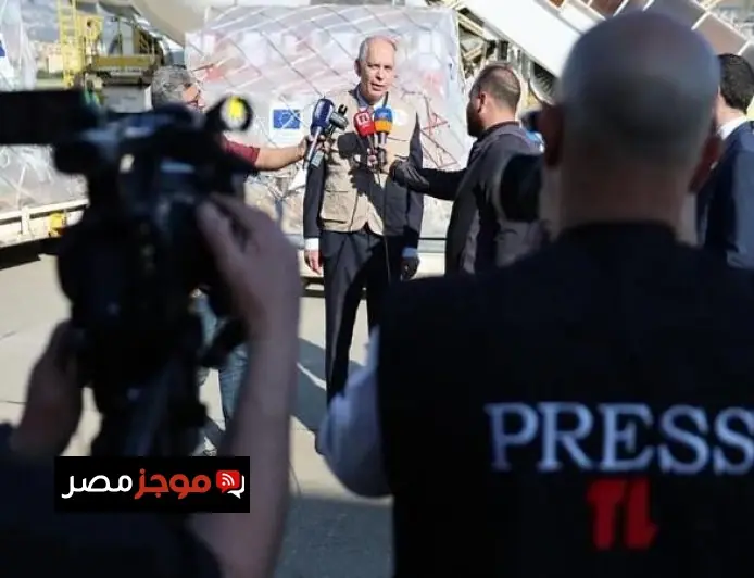 السفارة الفرنسية في لبنان تعلن عن وصول شحنة مساعدات إنسانية تزن 9 أطنان