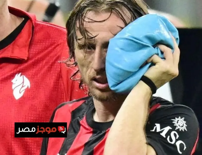 لوكاتيلي يكشف تفاصيل إصابة رأس مودريتش القوية
