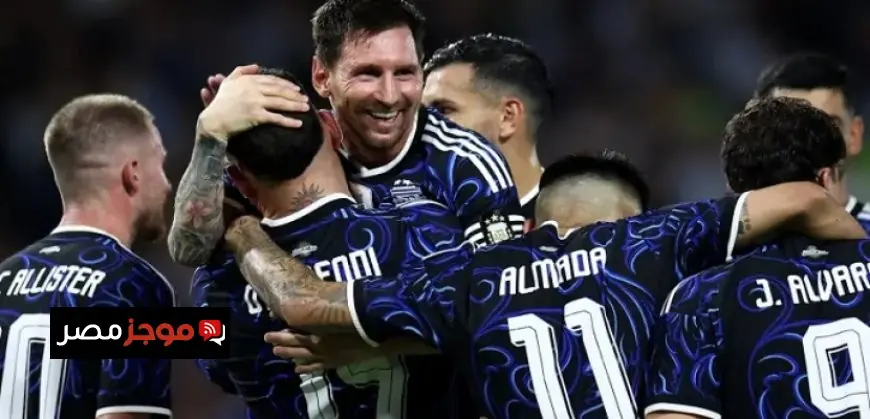 ميسى يقود الأرجنتين لفوز كبير على زامبيا بخمسة أهداف في مباراة ودية استعدادًا لكأس العالم