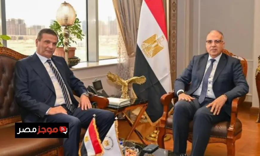 اجتماع وزيري الري والزراعة لمناقشة مشاريع التعاون والموضوعات المشتركة بين الوزارتين