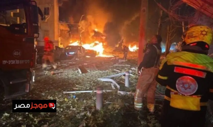 إصابة 14 شخصا في بنى براك إثر سقوط شظايا صاروخية وفق الإسعاف الإسرائيلي