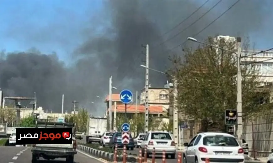 غارة جوية قوية تستهدف مكتب السفارة الأمريكية السابقة في طهران