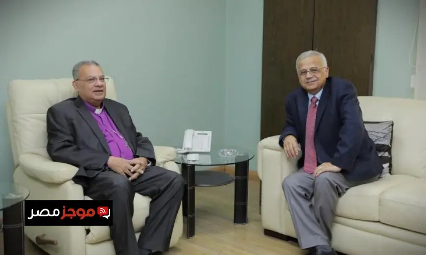 أندريه زكي يستقبل رئيس الطائفة المعمدانية بالأردن لتعزيز العلاقات الدينية والاجتماعية