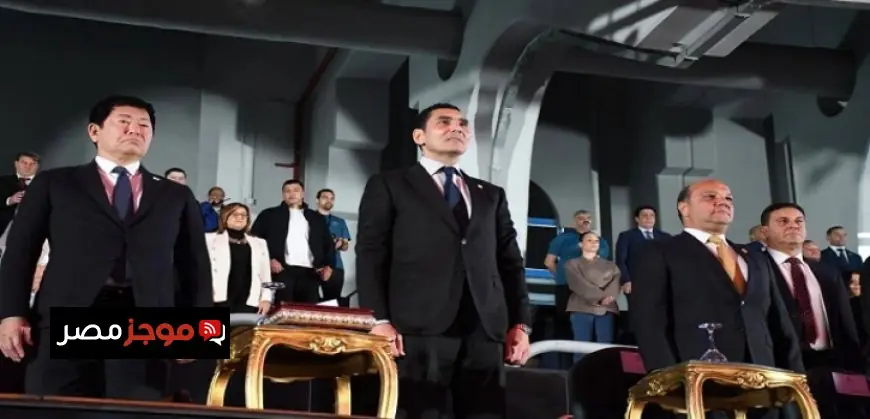 وزير الرياضة يطلق فعاليات بطولة كأس العالم للجمباز الفني بحضور كبار الشخصيات