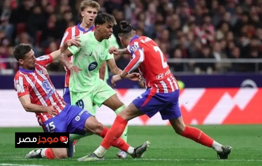 موعد مباراة برشلونة ضد أتلتيكو مدريد في الدوري الإسباني وأهم القنوات الناقلة المباشرة
