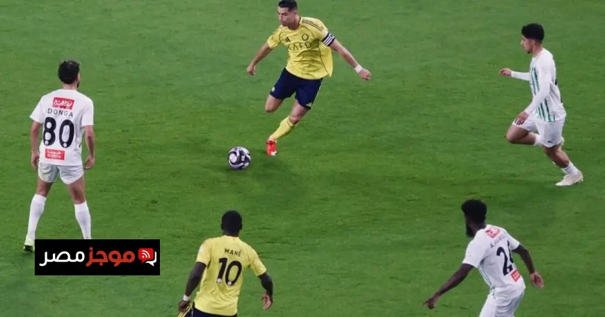 النصر يهز شباك النجمة بهدفين في اللحظات الأخيرة من الشوط الأول