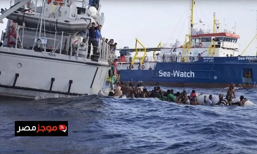 إنقاذ 44 مهاجرا من منصة نفطية مهجورة في البحر المتوسط