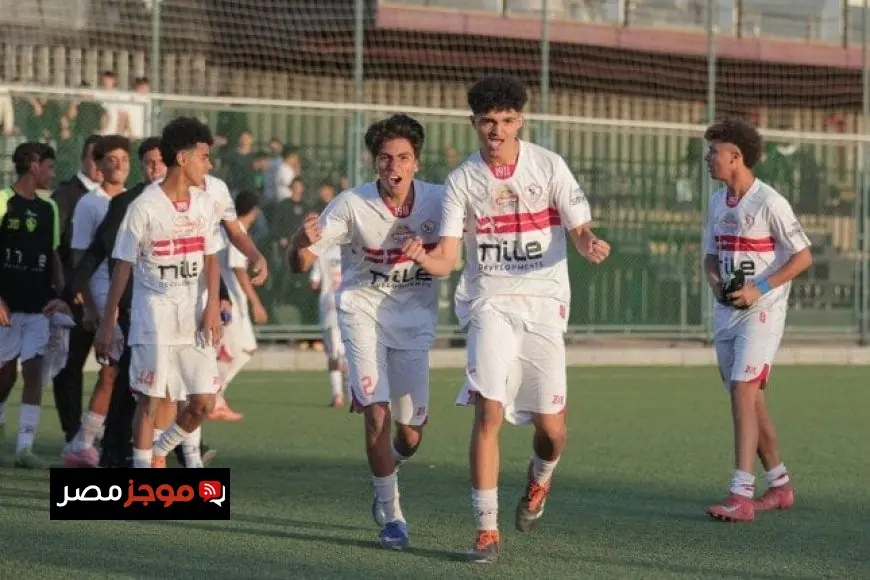 زمالك 2010 يتفوق على زد ويتوج بطلاً لبطولة أندية منطقة الجيزة
