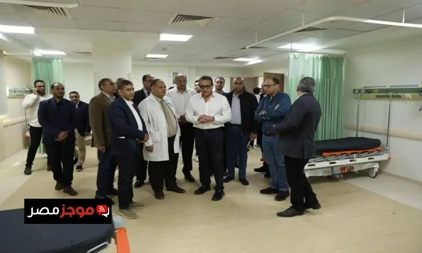وزير الصحة يزور المبنى الجديد لمستشفى الأمراض الصدرية في العباسية ويشيد بالتطورات الصحية
