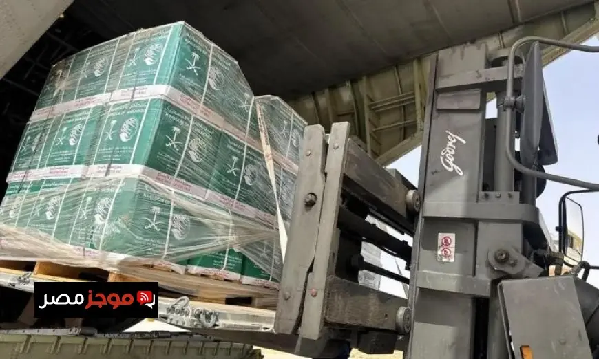 وصول الطائرة الإغاثية السعودية رقم 83 إلى مطار العريش لدعم الفلسطينيين في قطاع غزة