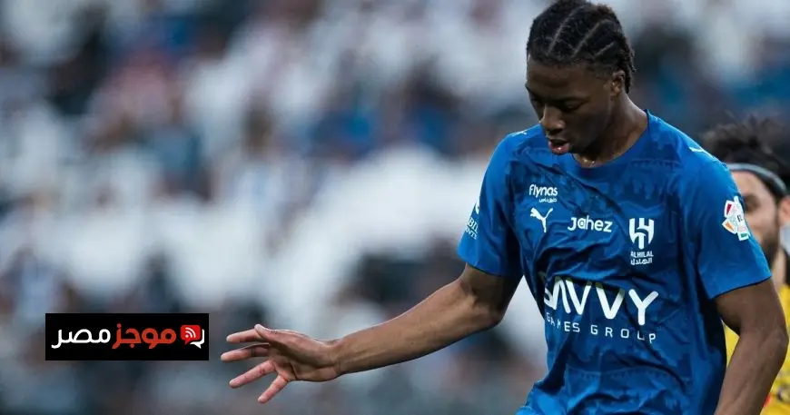 الهلال يحقق التقدم على التعاون بهدف ميتي في الشوط الأول