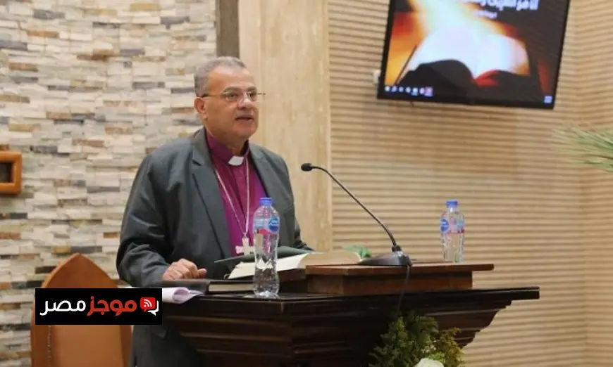 رئيس الطائفة الإنجيلية يشارك في احتفالات أحد السعف بكنيسة حدائق القبة