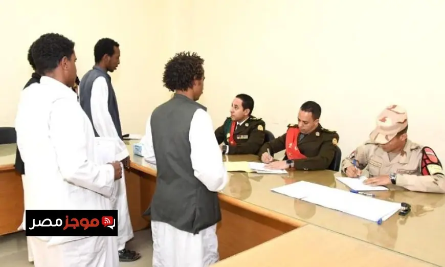 القوات المسلحة ترسل لجاناً لحل قضايا التجنيد للمواطنين في مطروح