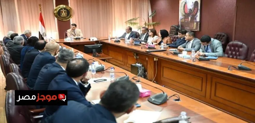 وزير الصناعة يجتمع مع وفد غرفة التجارة الأمريكية في القاهرة لتعزيز التعاون الصناعي والتجاري بين مصر والولايات المتحدة