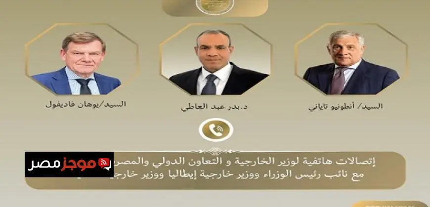 وزير الخارجية يناقش جهود خفض التصعيد مع نظيريه الألماني والإيطالي