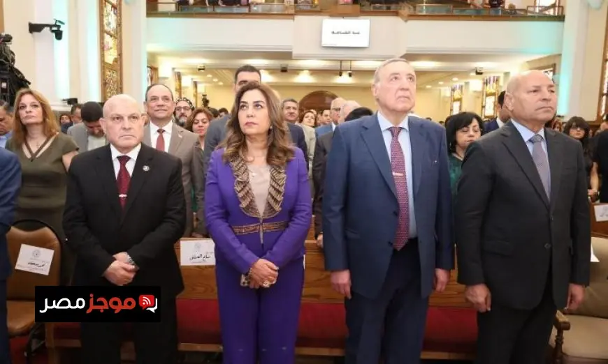 رئيس النيابة الإدارية يشارك في احتفال الطائفة الإنجيلية بمصر بمناسبة عيد القيامة