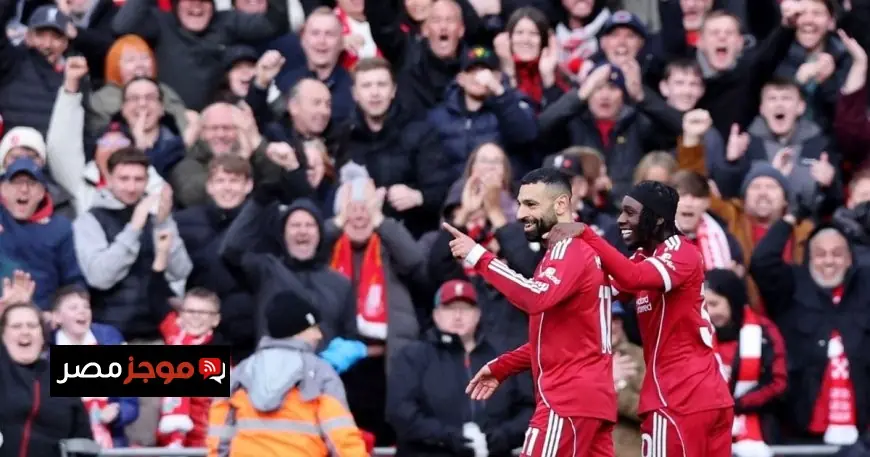 محمد صلاح يتألق ويتفوق على سلوت وريو يسجل رقمًا قياسيًا في أنفيلد