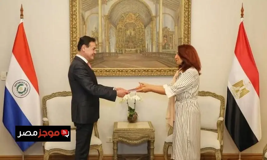 سفيرة مصر في باراجواي تبحث تعزيز التعاون الثنائي مع وزير الخارجية