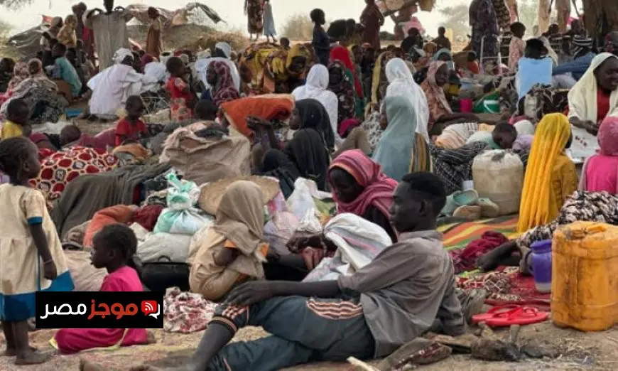 أزمة النزوح في السودان تتصدر المشهد العالمي وفقاً لمفوضية شؤون اللاجئين