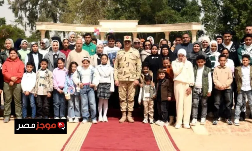 احتفالات الجيش المصري بيوم اليتيم مع أطفال مصر صور مبهجة ومؤثرة