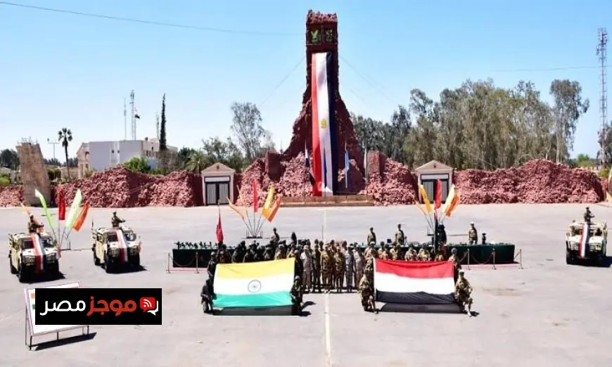 المتحدث العسكري يكشف عن بدء التدريب المشترك بين مصر والهند تحت مسمى إعصار-4