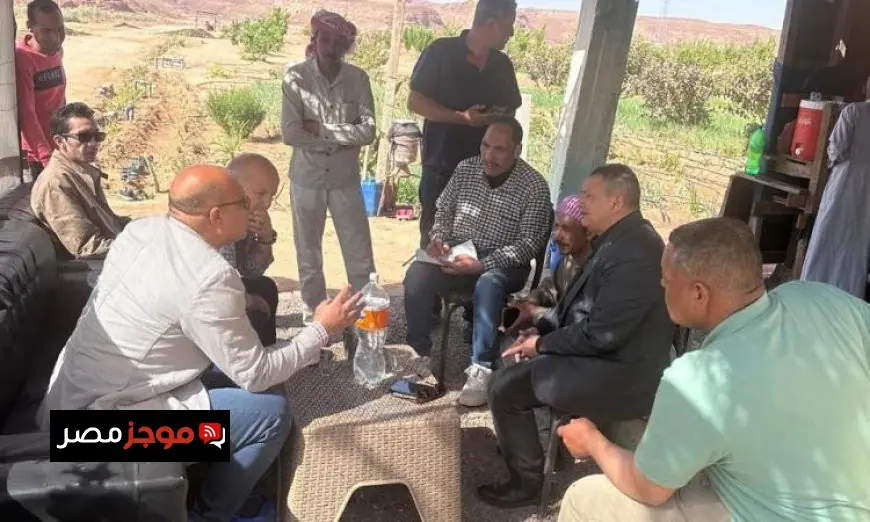 وزير الزراعة يأمر بتقديم الدعم الفوري للمتضررين من سيول وادي سعال في سانت كاترين