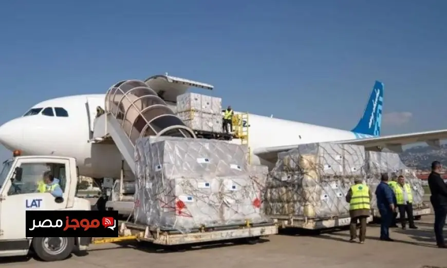 لبنان يستقبل 14 طنًا من المساعدات الطبية والإغاثية من الاتحاد الأوروبي