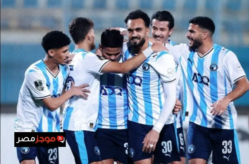 تكوين فريق بيراميدز في المباراة الودية ضد حلوان العام
